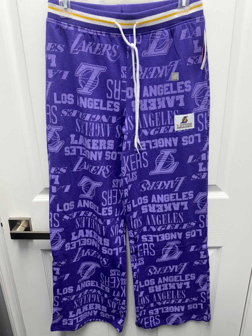NBA Los Angeles LA Lakers Purple Lounge Pants
Sweatpants Small NWT
